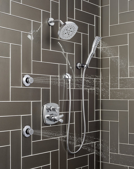 Delta Universal Showering Components 55421 H2OKINETIC Single-Setting Adjustable Wall Mount Hand Shower