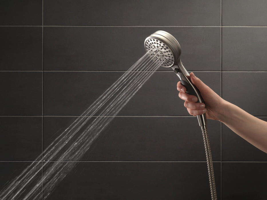 Delta Universal Showering Components 55424 ActivTouch 9-Setting Adjustable Wall Mount Hand Shower