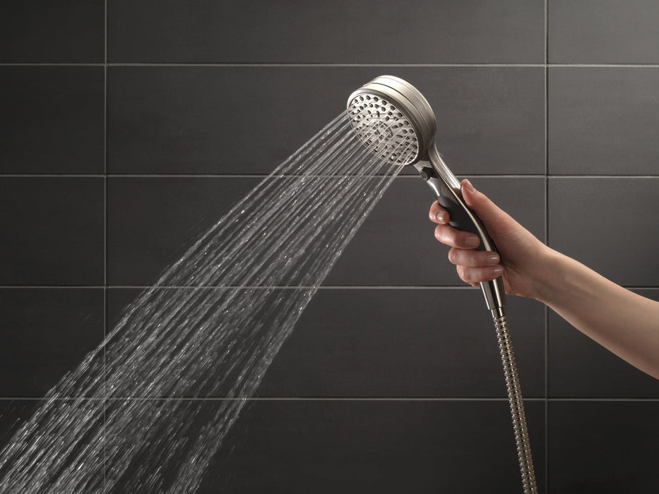 Delta Universal Showering Components 55424 ActivTouch 9-Setting Adjustable Wall Mount Hand Shower