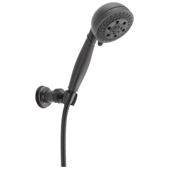 Delta Universal Showering Components 55445 H2OKINETIC 5-Setting Adjustable Wall Mount Hand Shower