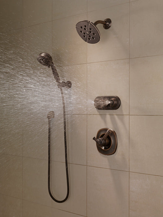 Delta Universal Showering Components 55445 H2OKINETIC 5-Setting Adjustable Wall Mount Hand Shower