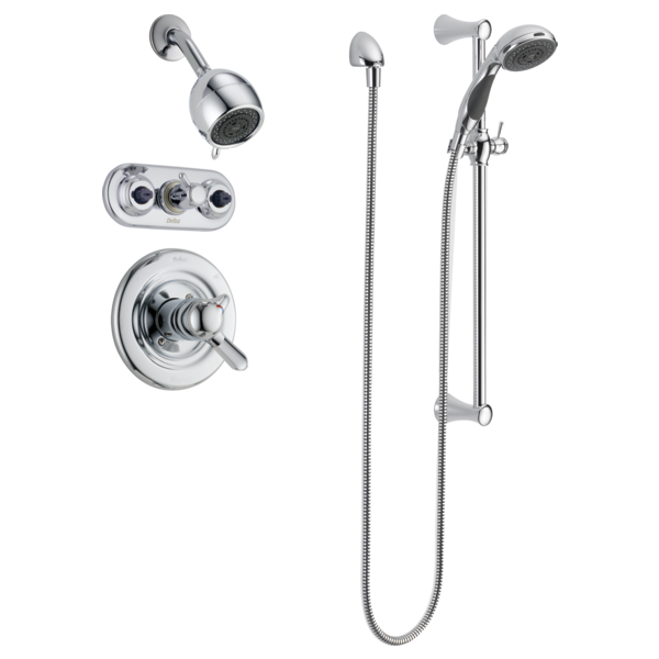 Delta 57014 Premium 3-Setting Slide Bar Hand Shower