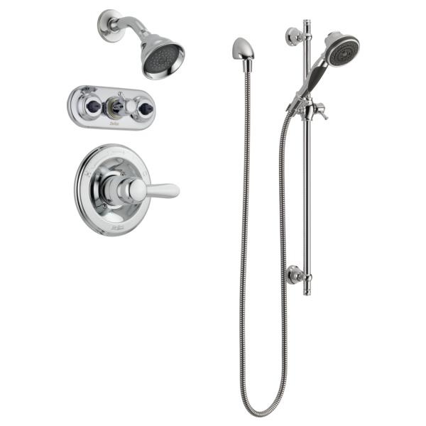 Delta 57021 Premium 3-Setting Slide Bar Hand Shower
