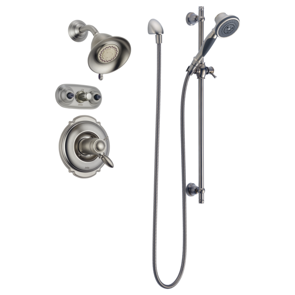 Delta 57021 Premium 3-Setting Slide Bar Hand Shower