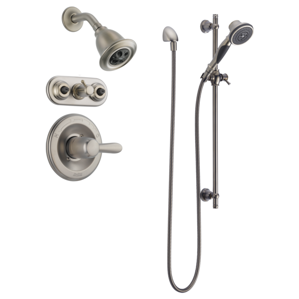 Delta 57021 Premium 3-Setting Slide Bar Hand Shower