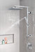 Delta Universal Showering Components 58420 Shower Column 26" Angular, lumicoat chrome - view 4