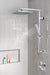 Delta Universal Showering Components 58420 Shower Column 26" Angular, lumicoat chrome - view 5