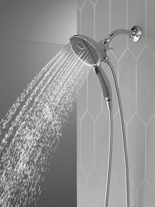 Delta Universal Showering Components 58467 In2ition 4-Setting Two-in-One Shower
