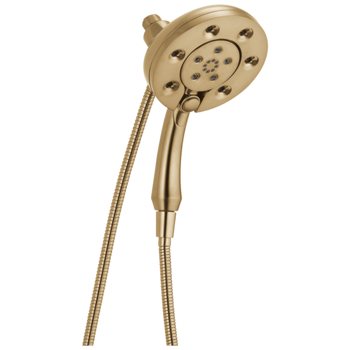 Delta Universal Showering Components 58472 H2OKINETIC In2ition 4-Setting Two-in-One Shower