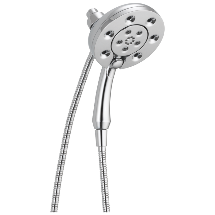 Delta Universal Showering Components 58472 H2OKINETIC In2ition 4-Setting Two-in-One Shower