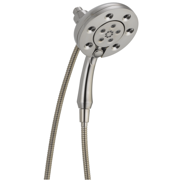 Delta Universal Showering Components 58472 H2OKINETIC In2ition 4-Setting Two-in-One Shower