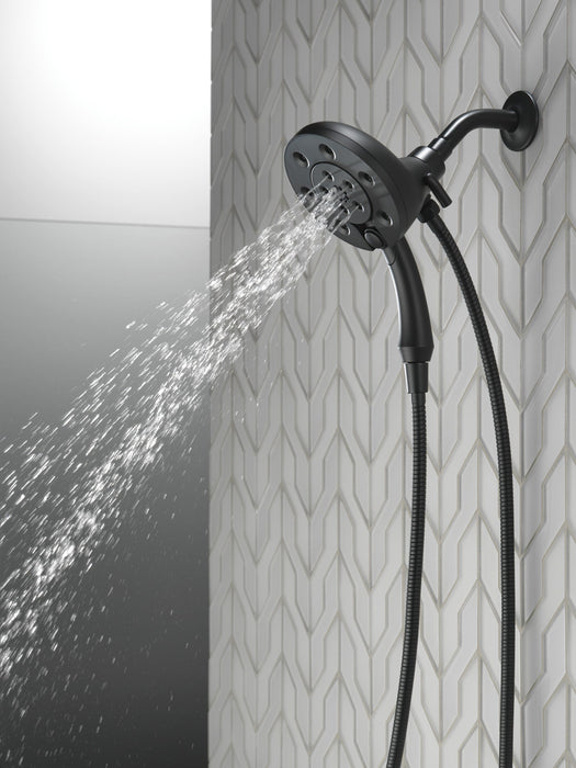 Delta Universal Showering Components 58472 H2OKINETIC In2ition 4-Setting Two-in-One Shower