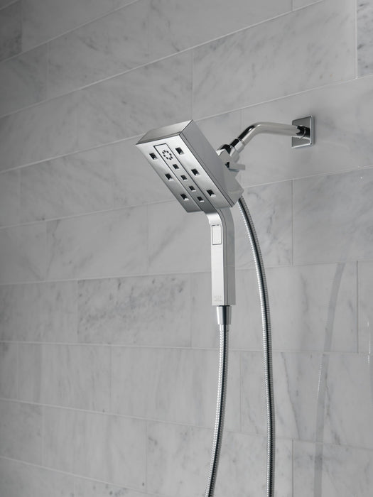Delta Universal Showering Components 58473 H2OKINETIC In2ition 4-Setting Two-in-One Shower