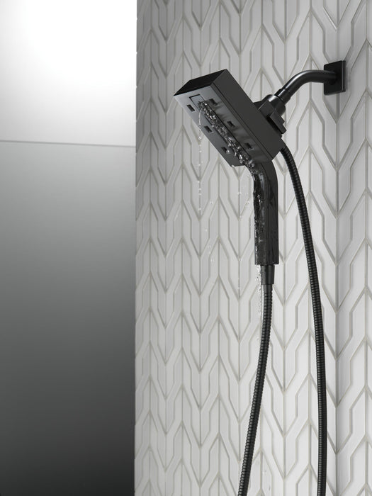 Delta Universal Showering Components 58473 H2OKINETIC In2ition 4-Setting Two-in-One Shower