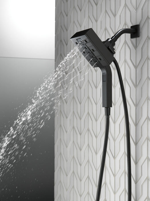 Delta Universal Showering Components 58473 H2OKINETIC In2ition 4-Setting Two-in-One Shower
