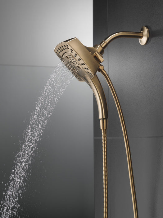 Delta Universal Showering Components 58474 H2OKINETIC In2ition 5-Setting Two-in-One Shower