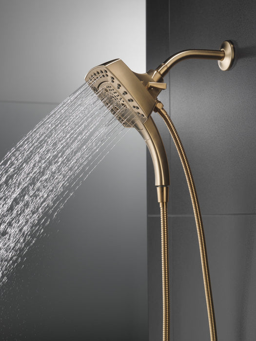 Delta Universal Showering Components 58474 H2OKINETIC In2ition 5-Setting Two-in-One Shower