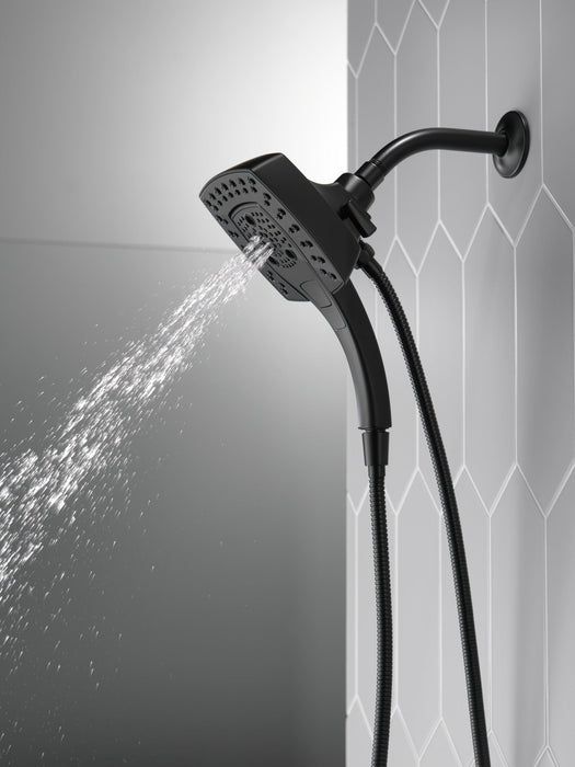 Delta Universal Showering Components 58474 H2OKINETIC In2ition 5-Setting Two-in-One Shower