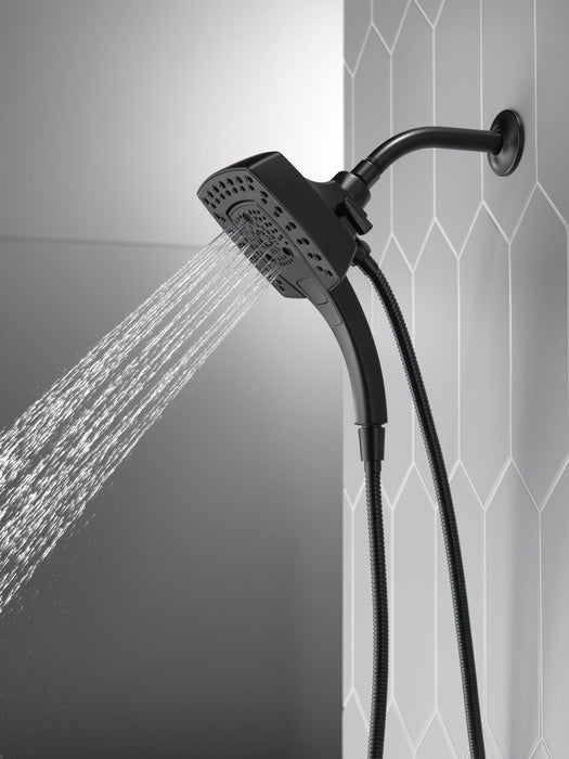 Delta Universal Showering Components 58474 H2OKINETIC In2ition 5-Setting Two-in-One Shower