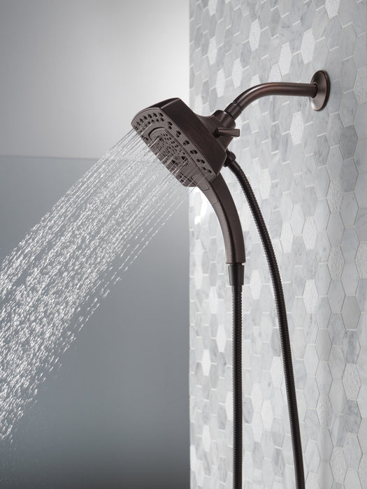 Delta Universal Showering Components 58474 H2OKINETIC In2ition 5-Setting Two-in-One Shower