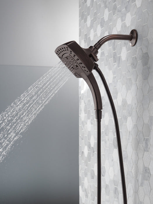 Delta Universal Showering Components 58474 H2OKINETIC In2ition 5-Setting Two-in-One Shower