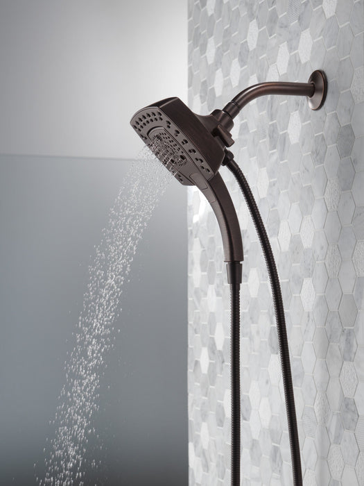Delta Universal Showering Components 58474 H2OKINETIC In2ition 5-Setting Two-in-One Shower