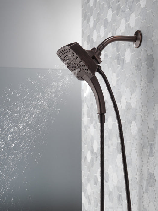 Delta Universal Showering Components 58474 H2OKINETIC In2ition 5-Setting Two-in-One Shower