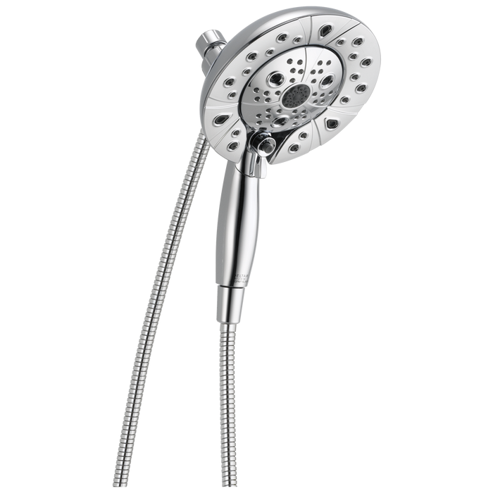 Delta Universal Showering Components 58480 H2OKINETIC In2ition 5-Setting Two-in-One Shower