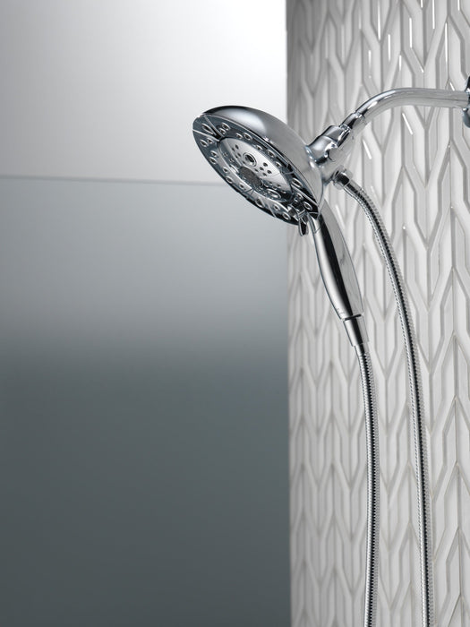Delta Universal Showering Components 58480 H2OKINETIC In2ition 5-Setting Two-in-One Shower