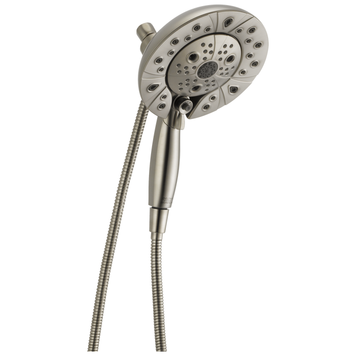 Delta Universal Showering Components 58480 H2OKINETIC In2ition 5-Setting Two-in-One Shower