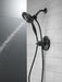 Delta Universal Showering Components 58499 In2ition 1.75 GPM 4-Setting Hand Shower, matte black - view 3