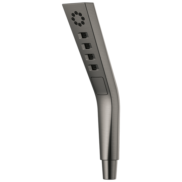Delta Universal Showering Components: H2O Hand Shower 1.75 GPM 3-Setting, lumicoat black stainless