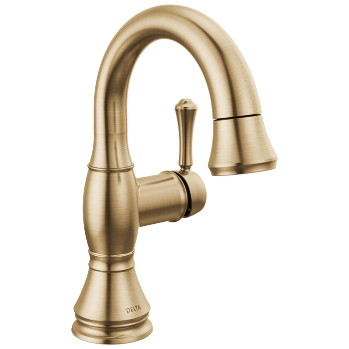 Delta Cassidy 597 Single Handle Pull Down Bathroom Faucet