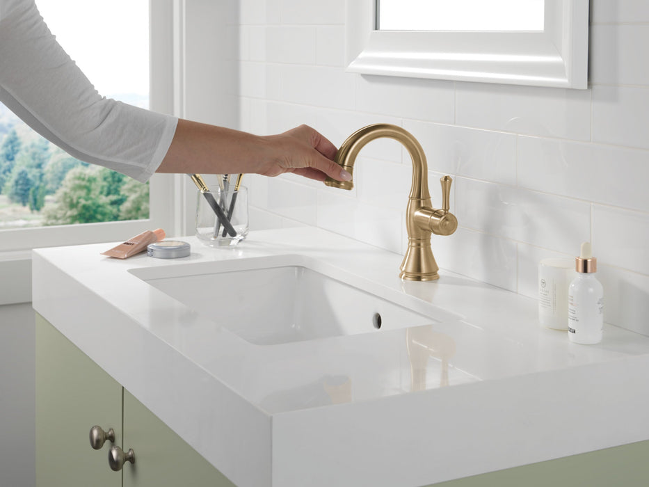 Delta Cassidy 597 Single Handle Pull Down Bathroom Faucet