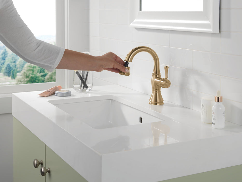 Delta Cassidy 597 Single Handle Pull Down Bathroom Faucet