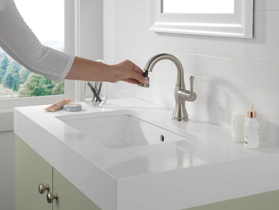 Delta Cassidy 597 Single Handle Pull Down Bathroom Faucet