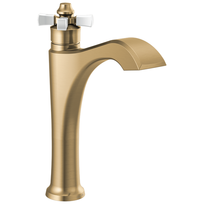 Delta Dorval 657 Single Handle Mid-Height Vessel Bathroom Faucet