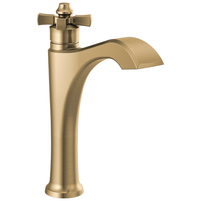 Delta Dorval 657 Single Handle Mid-Height Vessel Bathroom Faucet