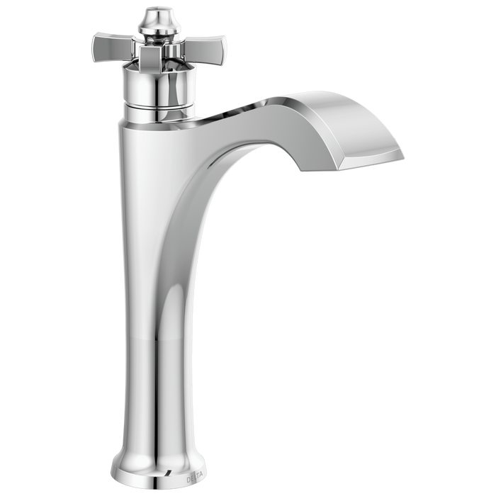 Delta Dorval 657 Single Handle Mid-Height Vessel Bathroom Faucet