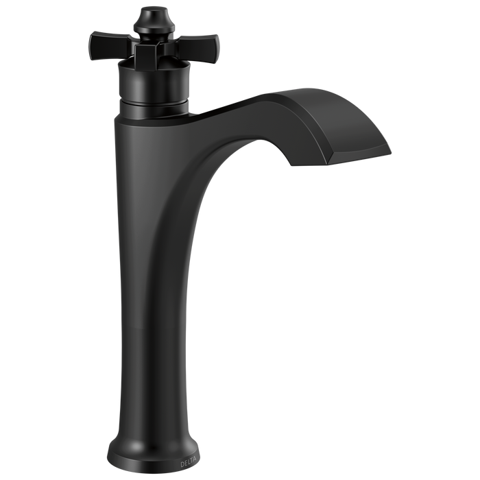 Delta Dorval 657 Single Handle Mid-Height Vessel Bathroom Faucet