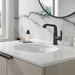 Delta Tetra 689 Single Handle Mid-Height Vessel Bathroom, matte black - view 3