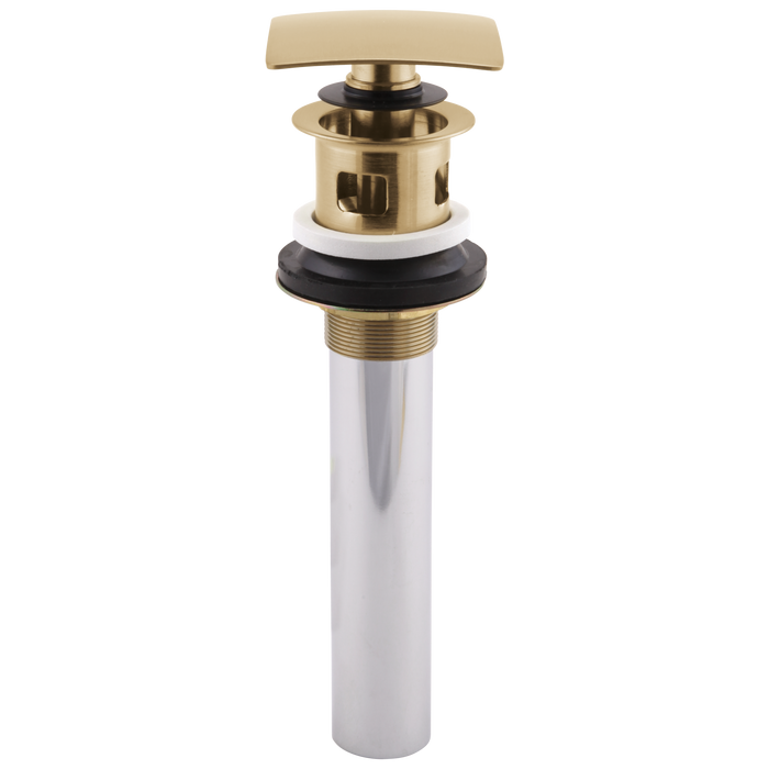 Delta 72175 Square Push Pop-Up with Overflow