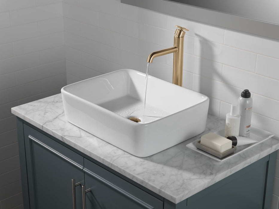 Delta Trinsic 758 Single Handle Vessel Bathroom Faucet