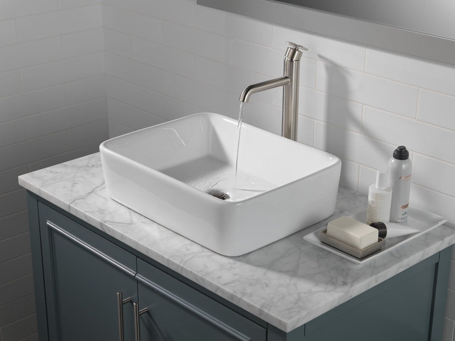 Delta Trinsic 758 Single Handle Vessel Bathroom Faucet