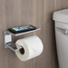 Delta Pivotal 79956 Tissue Holder with Shelf, chrome - view 2