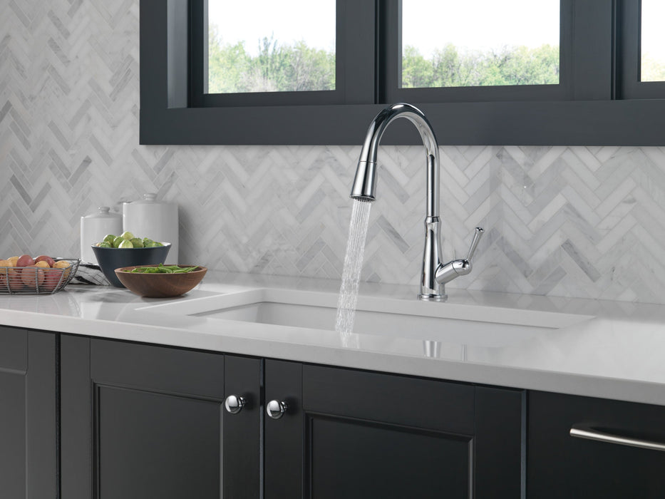 Delta Westville: Single Handle Pull-Down Kitchen Faucet