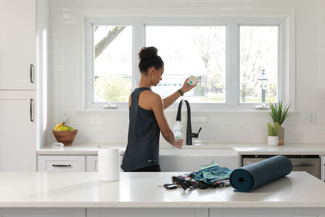 Delta Essa 9113TV VoiceIQ Single Handle Pull-Down Faucet with TouchTouch 2O Technology