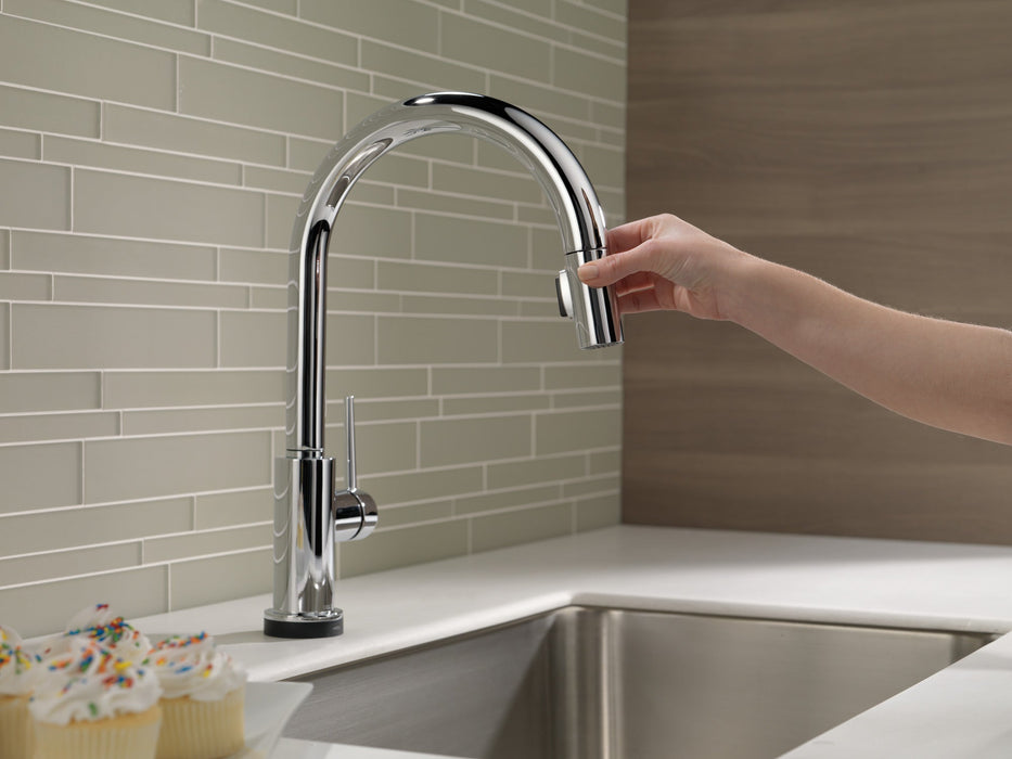 Delta Trinsic 9159TV VoiceIQ Single-Handle Pull-Down Kitchen Faucet with TouchTouch 2O Technology
