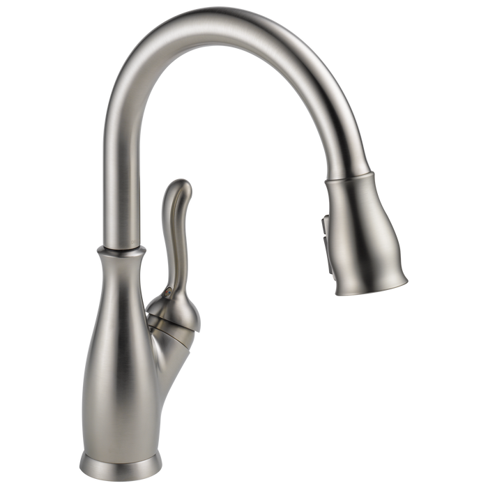 Delta Leland 9178 Single Handle Pull-Down Kitchen Faucet with ShieldSpray Technology