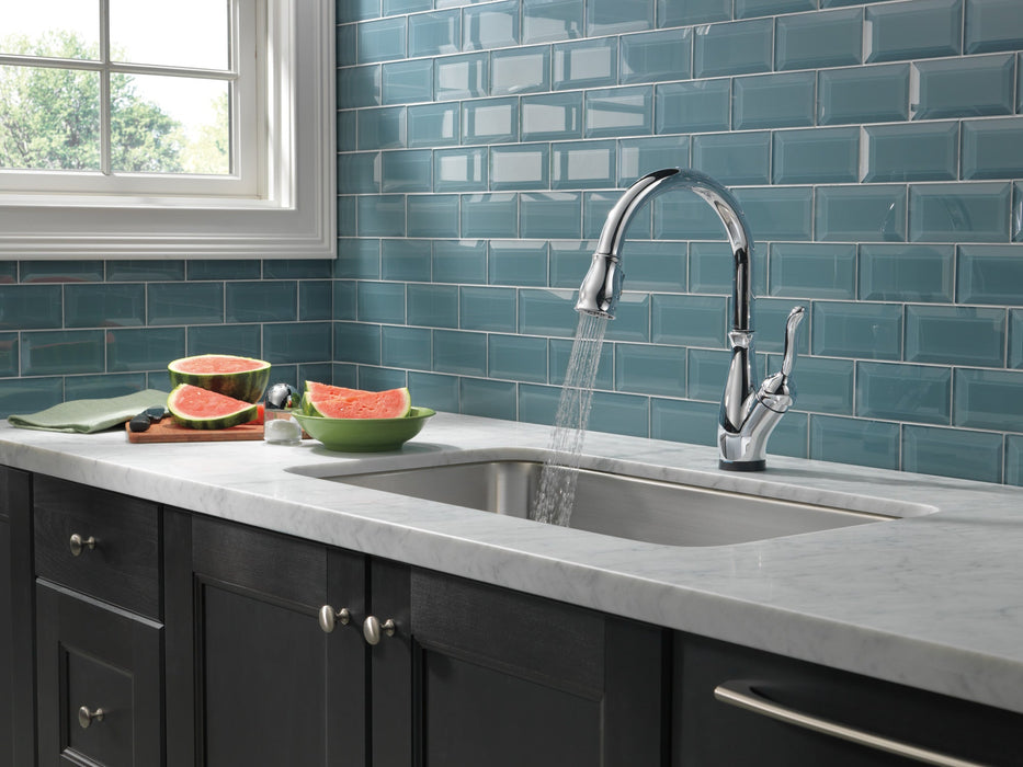 Delta Leland 9178T Single Handle Pull-Down Kitchen Faucet with TouchTouch 2O and ShieldSpray Technologies